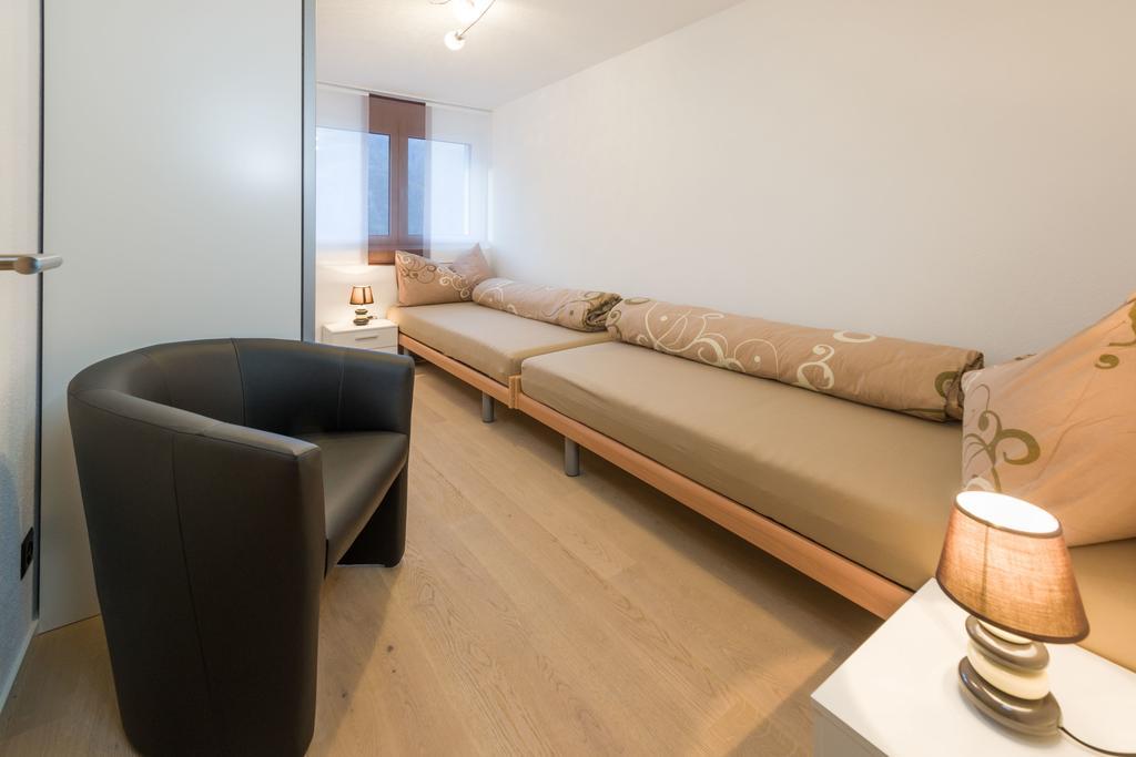 Ferienwohnung Milleggapark Casa Mia Grächen Exterior foto